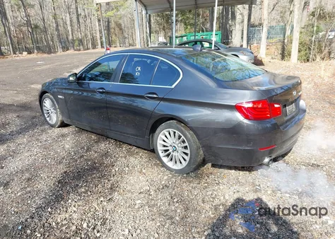 2011 BMW 535I из США, поврежденный, VIN WBAFR7C53BC801195